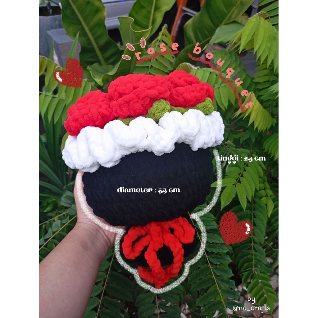 buket bunga | buket bunga rajut