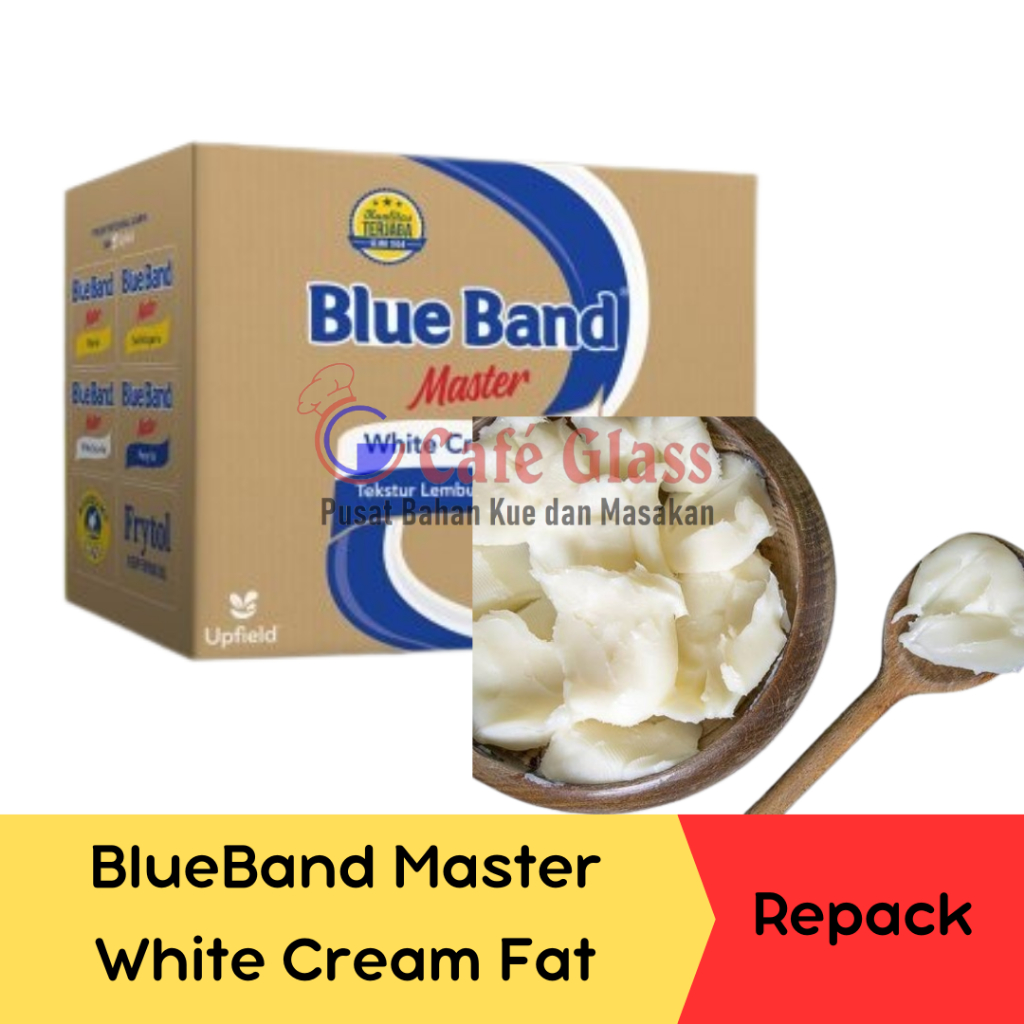 

Blue Band Master White Cream Fat / Mentega Putih-Kemasan Repack