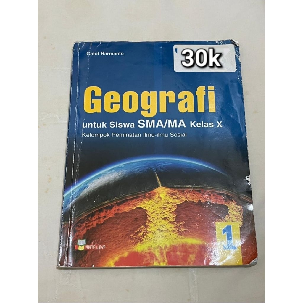 Buku Paket Geografi Yrama Widya Kelas 10
