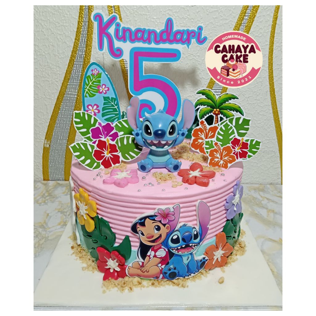 

Stich Cake Custom/ Kue Ultah Anak/ Kue Ulang Tahun Stich