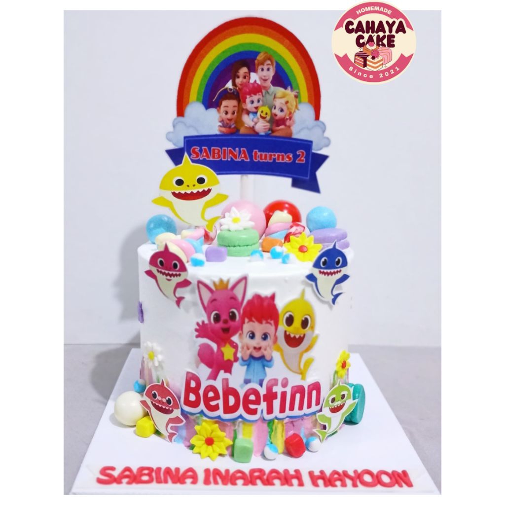

Bebefinn Cake Custom / Kue Ulang Tahun Bebefinn / Kue Ultah Anak