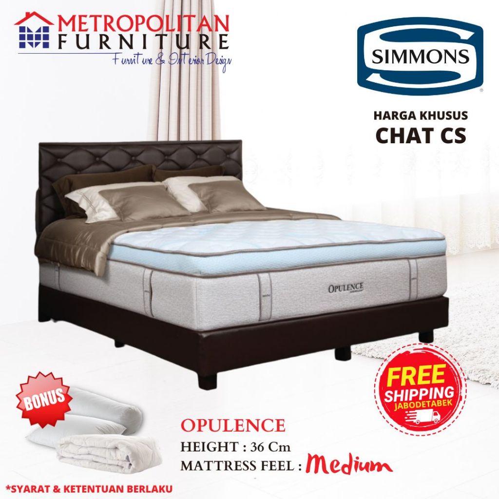 Kasur Springbed Simmons Opulence Kasur Spring bed Matrras
