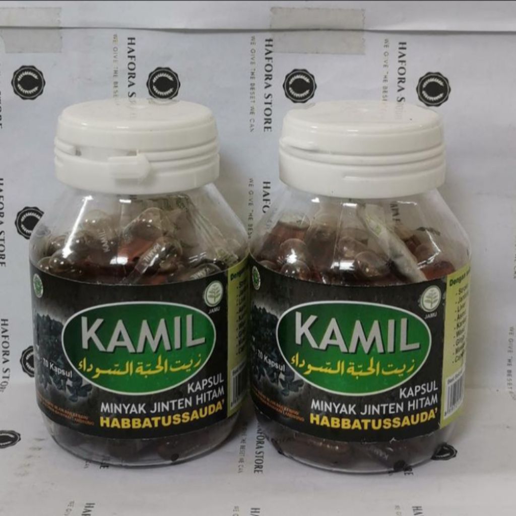 Kamil Habbatussauda Jinten Hitam 70 Kapsul