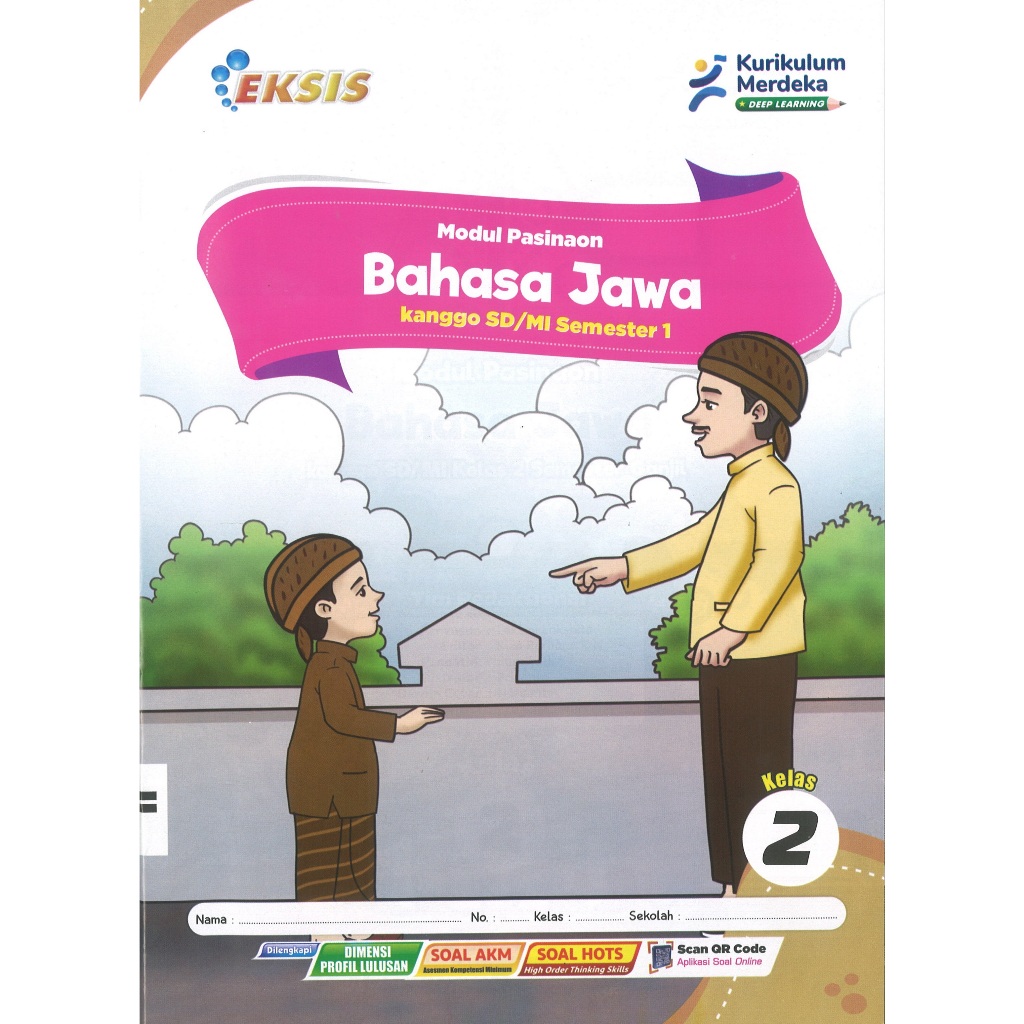 LKS Eksis Bahasa Jawa Kelas 2 SD Semester 1 Kurikulum Merdeka Tahun Ajaran 2025/2026