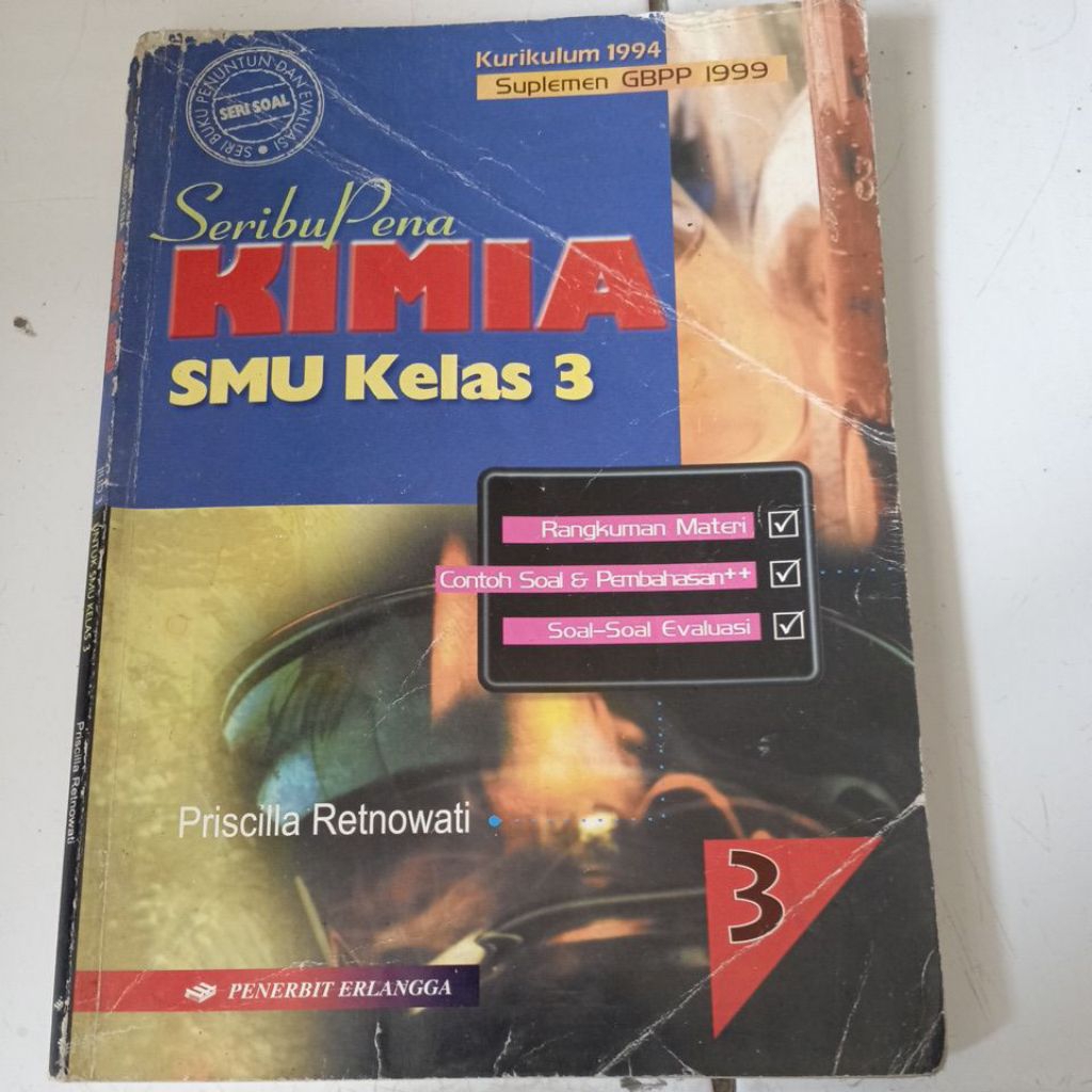 Seribupena kimia SMU kelas 3