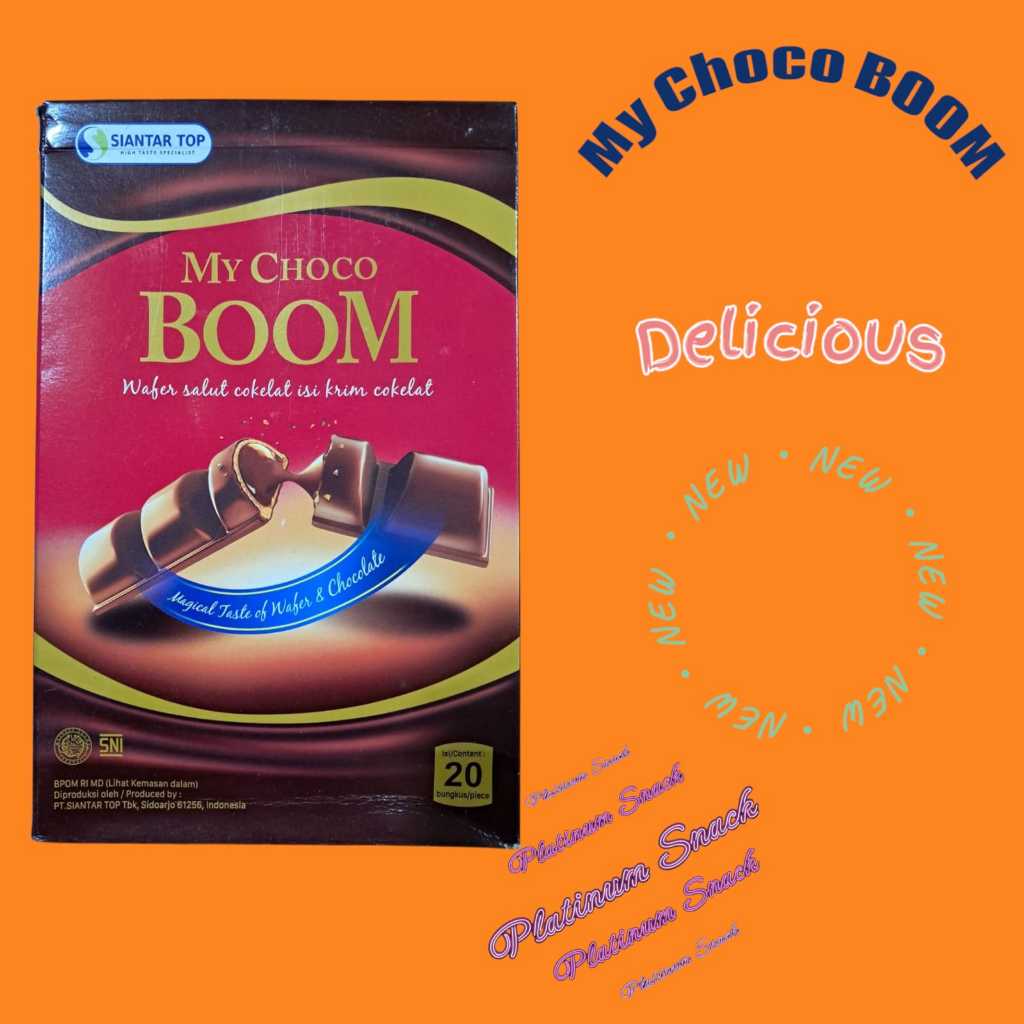 

My Choco BOOM | Isi 20 Pcs | Siantar Top