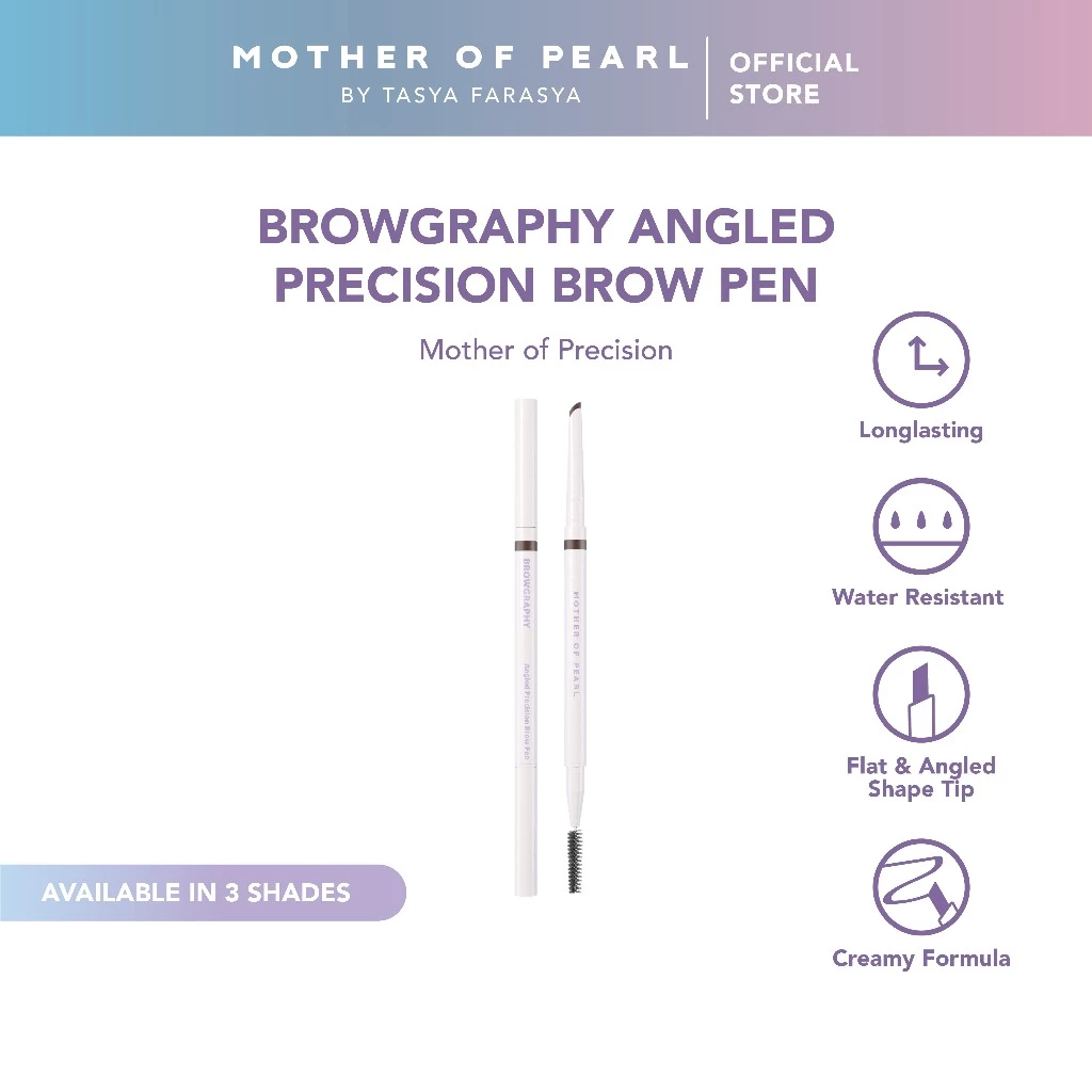 MOP - Browgraphy Angled Precision Brow Pen Tahan Air