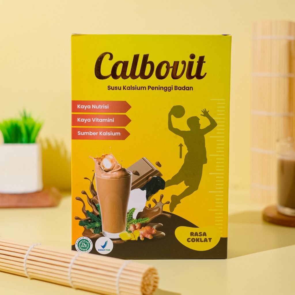 

Susu Peninggi Badan Calbovit Rasa Coklat 100% Original