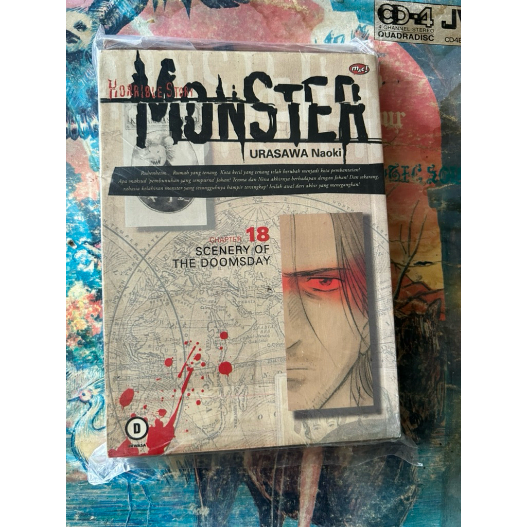 Komik Monster cabutan (urasawa naoki)
