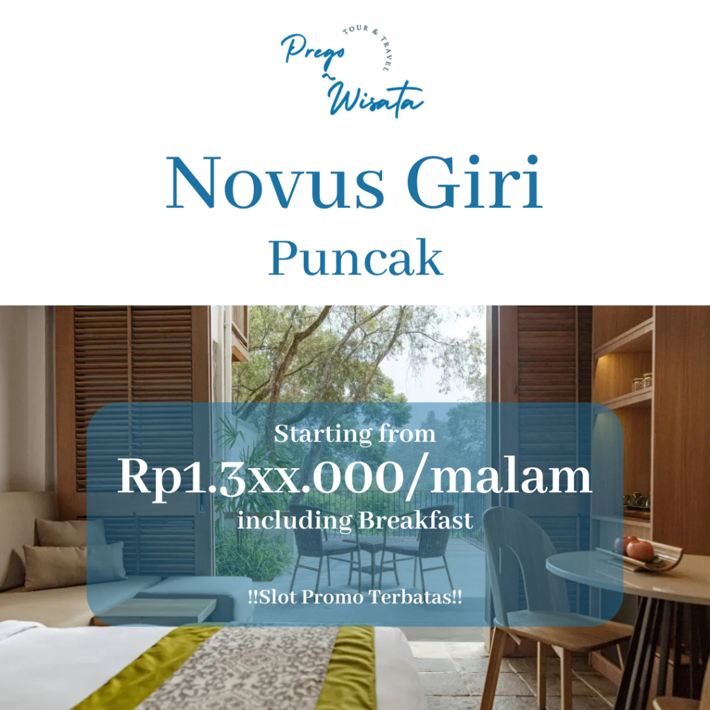 Voucher Hotel Novus Giri Puncak
