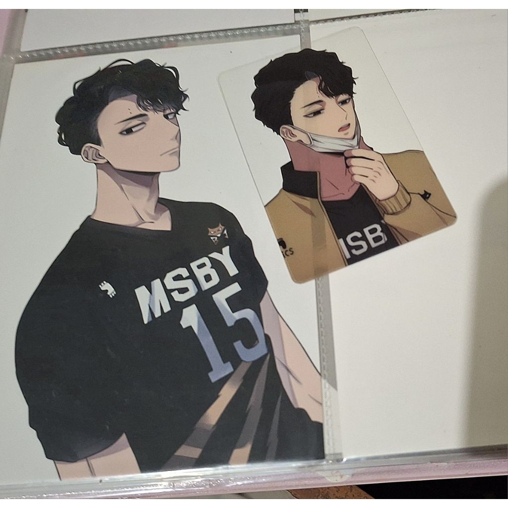 

Postcard photocard sakusa haikyuu hq (lupa FA ny)