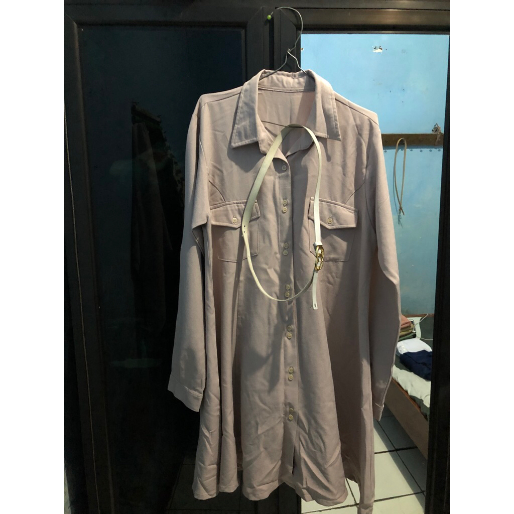 [ Preloved ] baju tunik sabuk pinggang