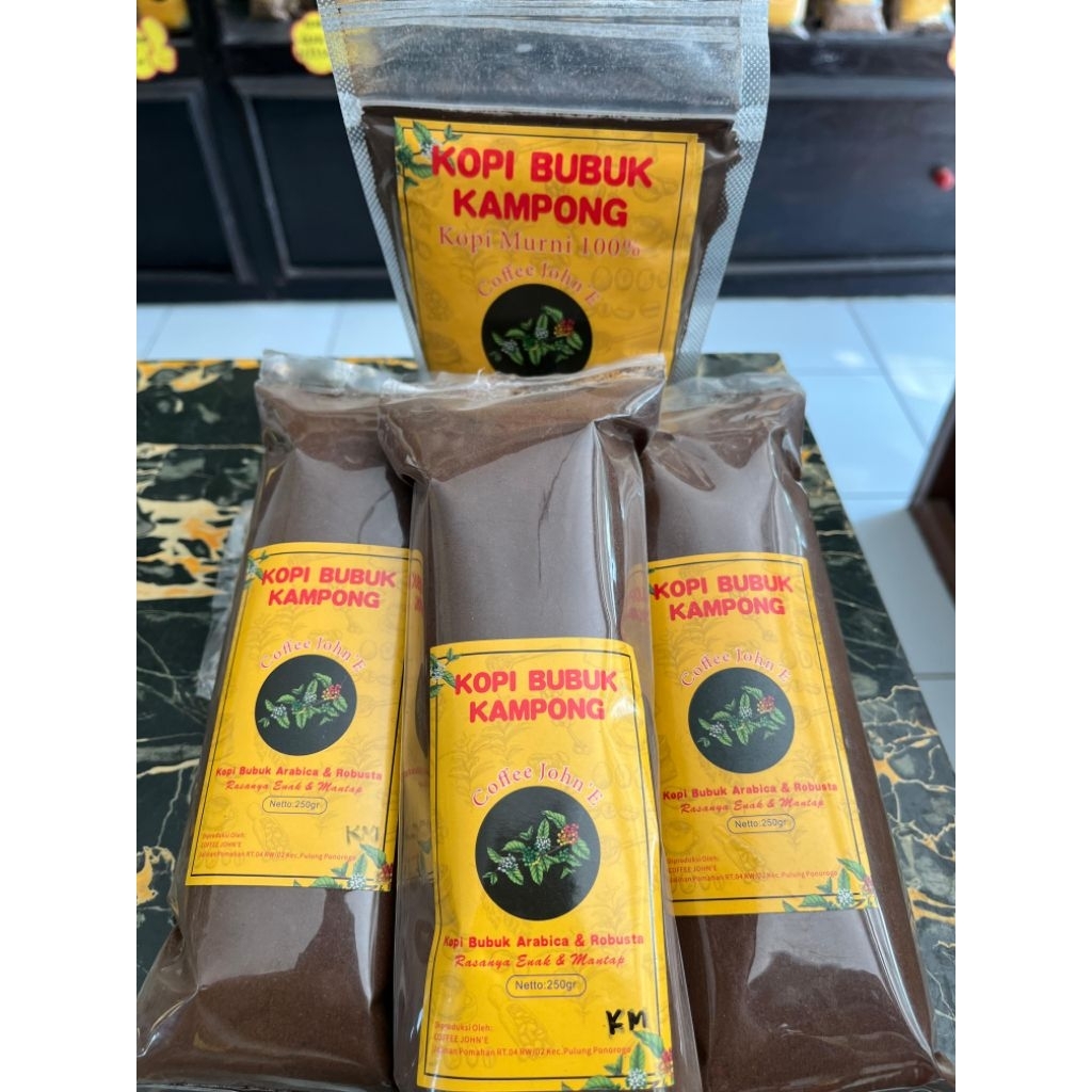 

Kopi bubuk kampung murni 250 gr