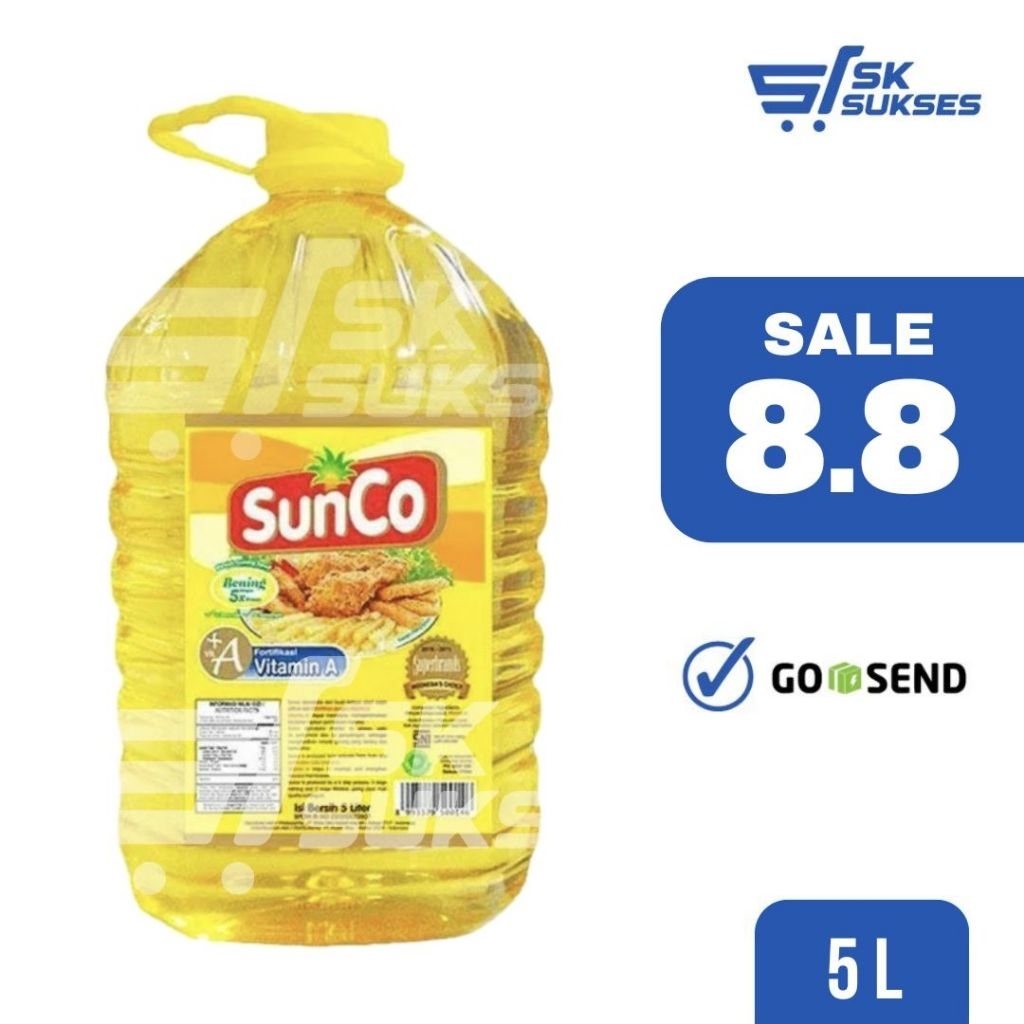 

[SURABAYA] MINYAK GORENG SUNCO - 5 ltr