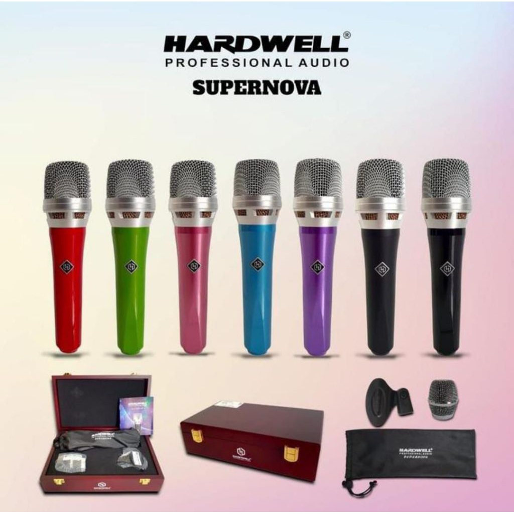 Mic kabel hardwell Supernova seri hardwell terbagus original