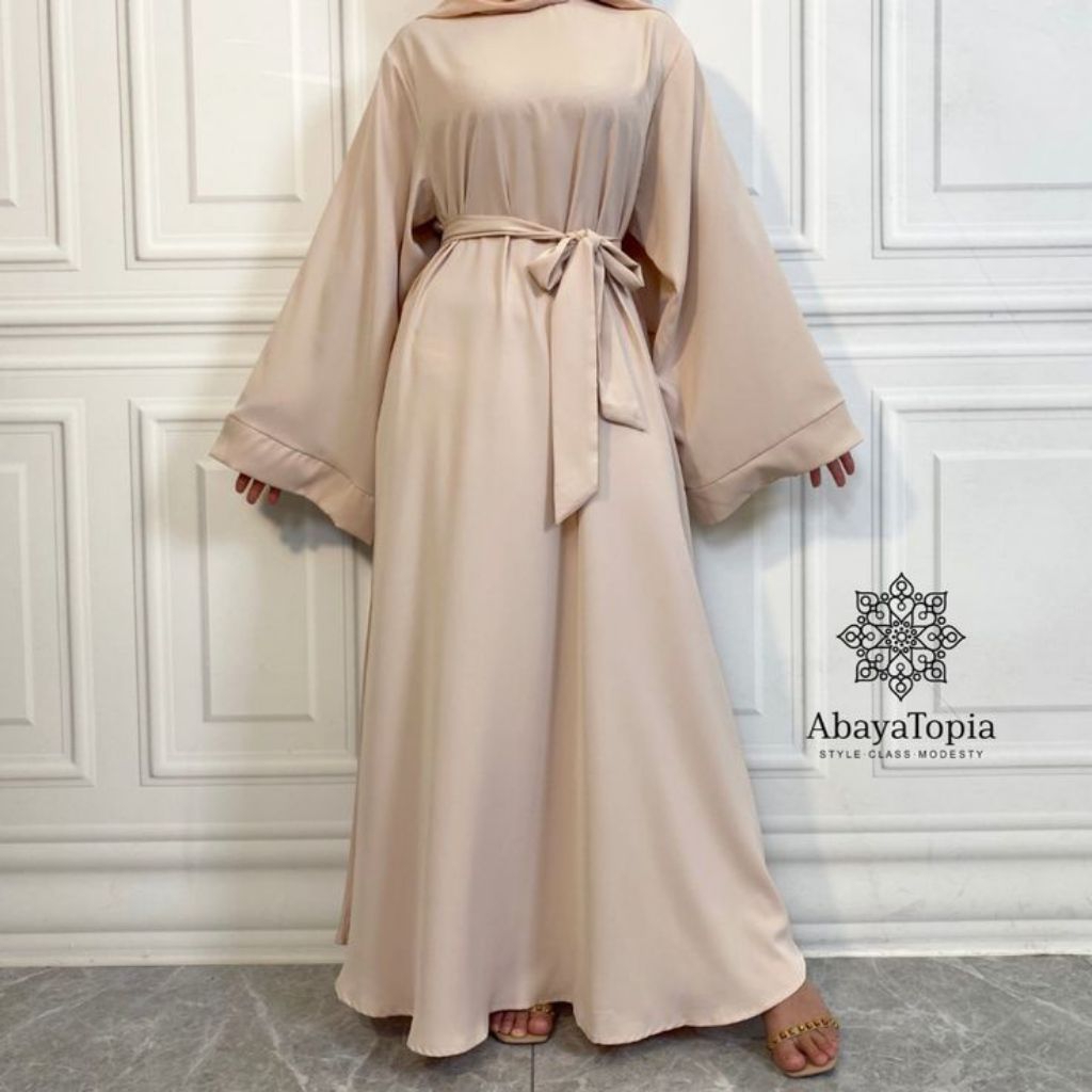 Abaya Topia / Basic Abaya Polos Premium