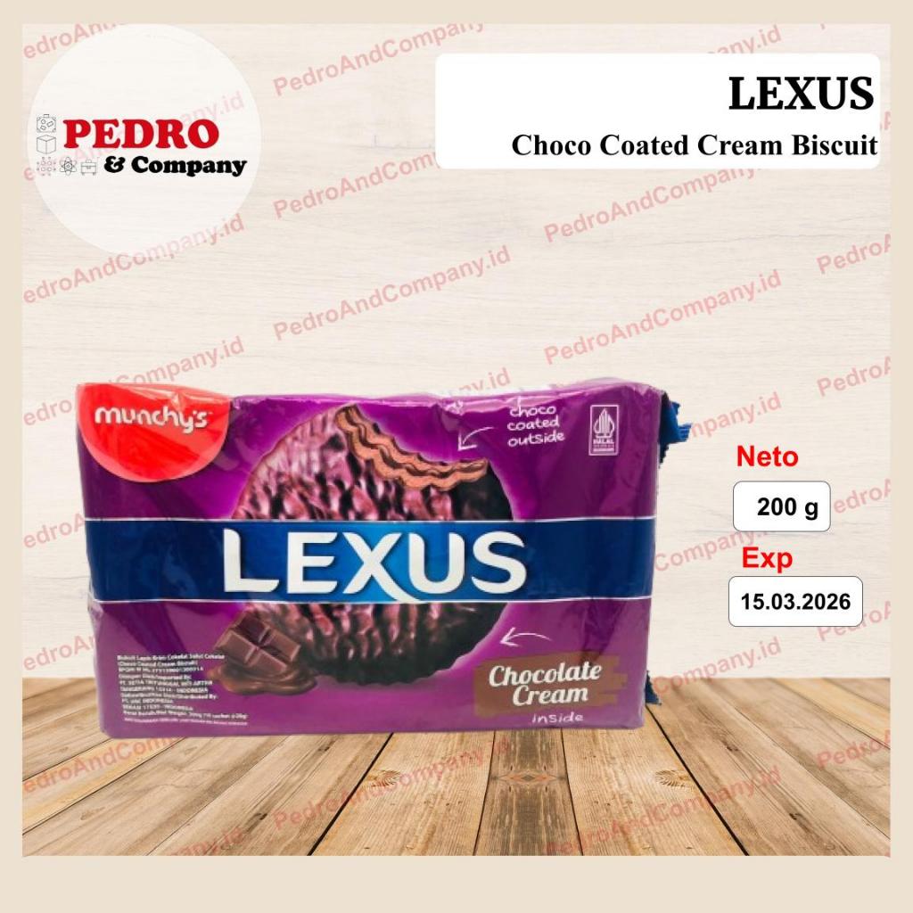 

Munchys lexus chocolate cream 200 gram - coklat berkrim
