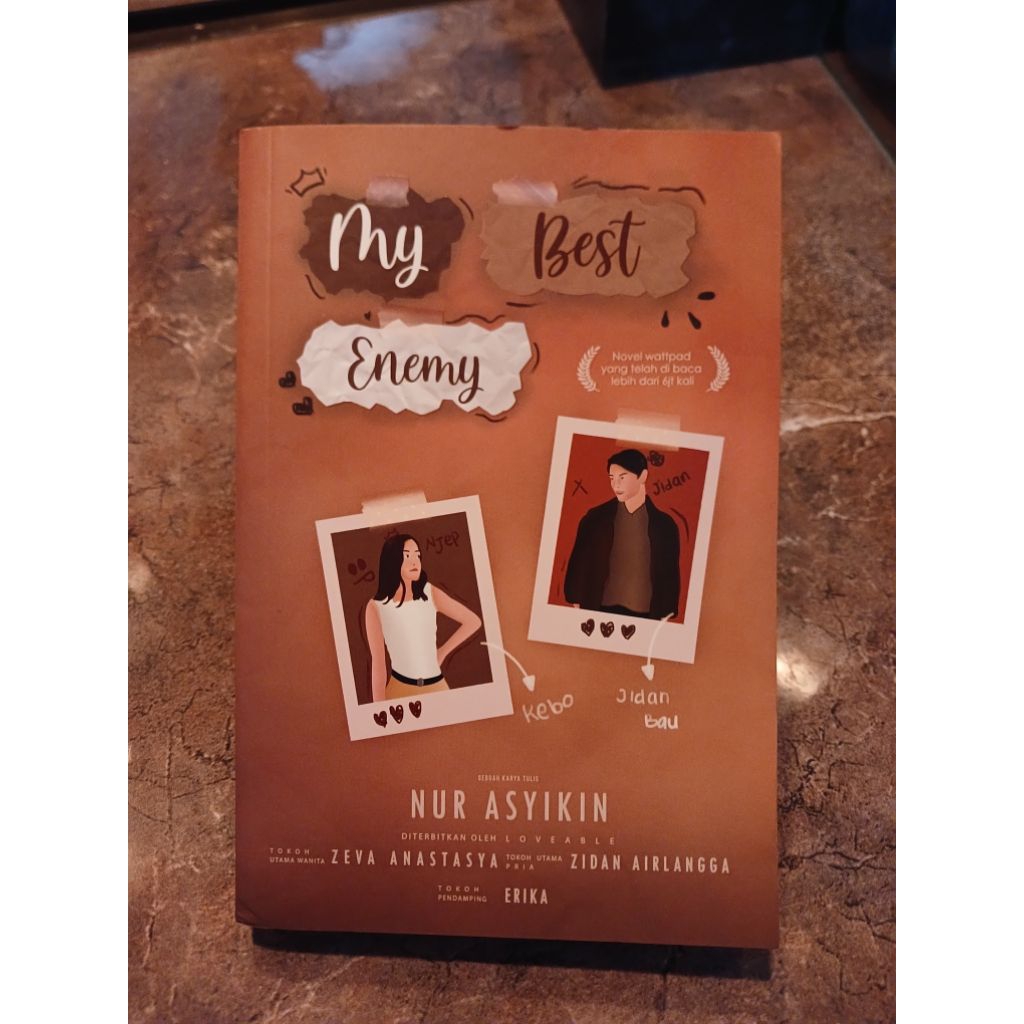 Preloved Novel My Best Enemy dan Dosenku Suamiku