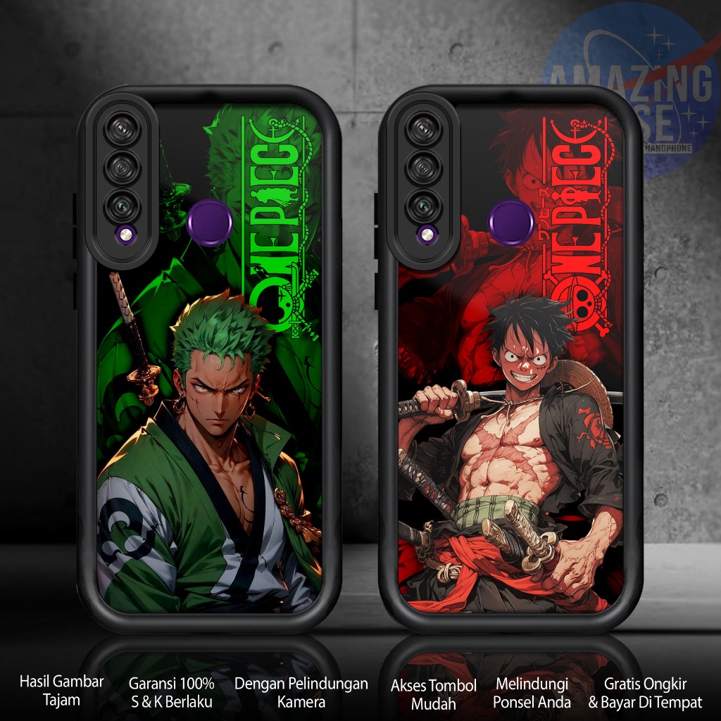 Case Premium Compatible For HUAWEI Y6P 2020  Motif ZRO Casing Softcase Glossy Anti Jamur