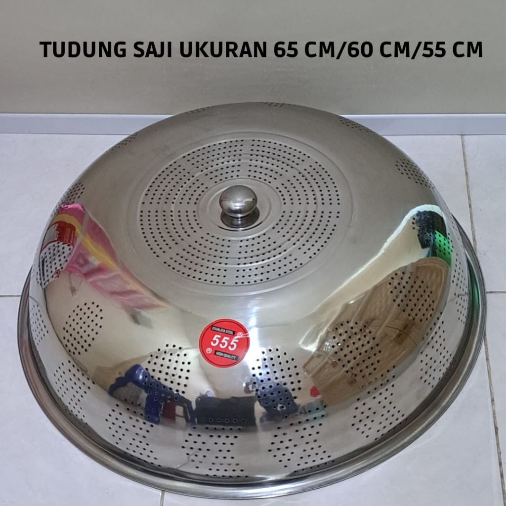 Tudung Saji Tutup Makanan 65cm Stainless Steel / Tudung Saji Stainless