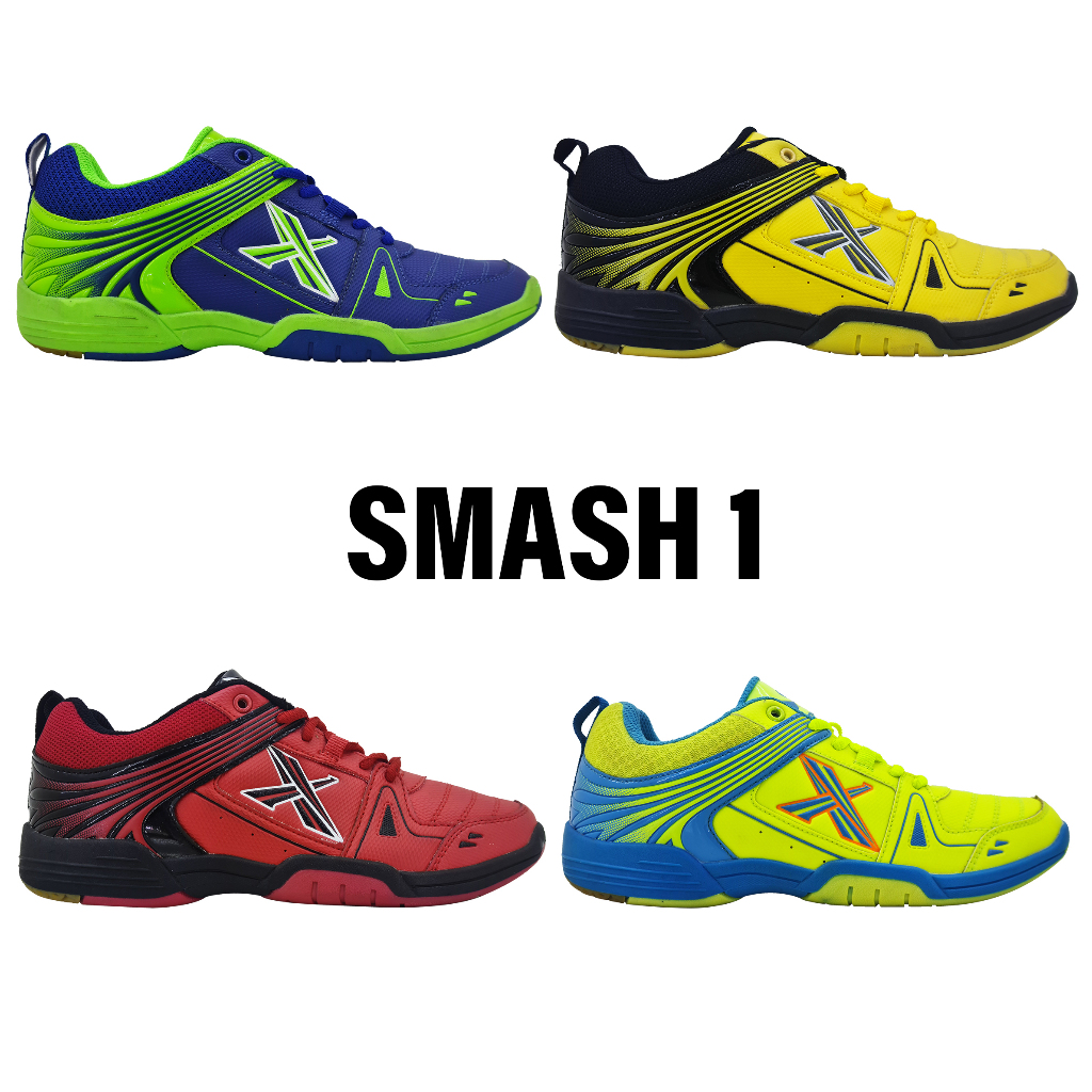 hot deals sepatu badminton / bulu tangkis finotti smash 1 2 3 5
