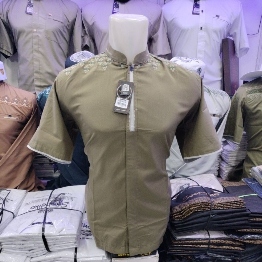 KOKO DEWASA LENGAN PENDEK WARNA mrek syahdika