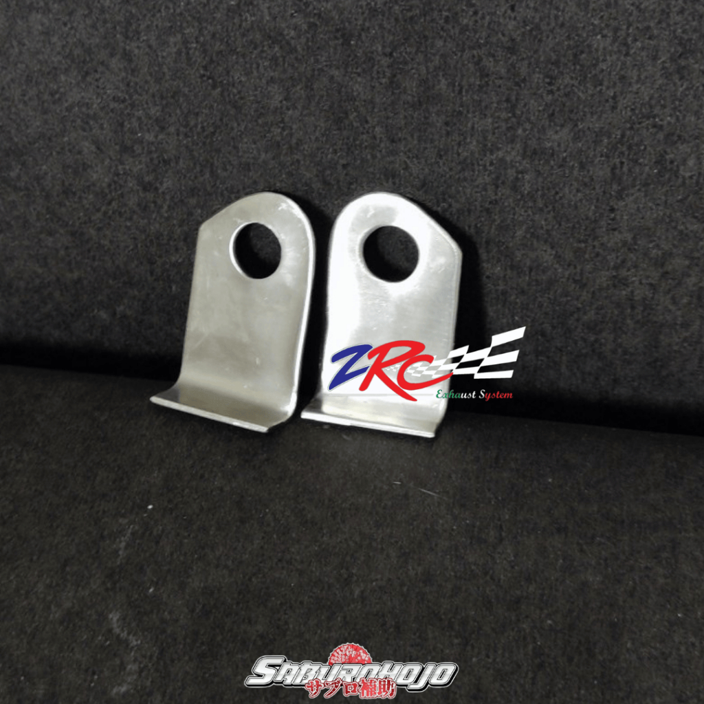 Bracket Bawah STAINLESS Knalpot Beat/Spacy/Scoopy 2019 by ZRC