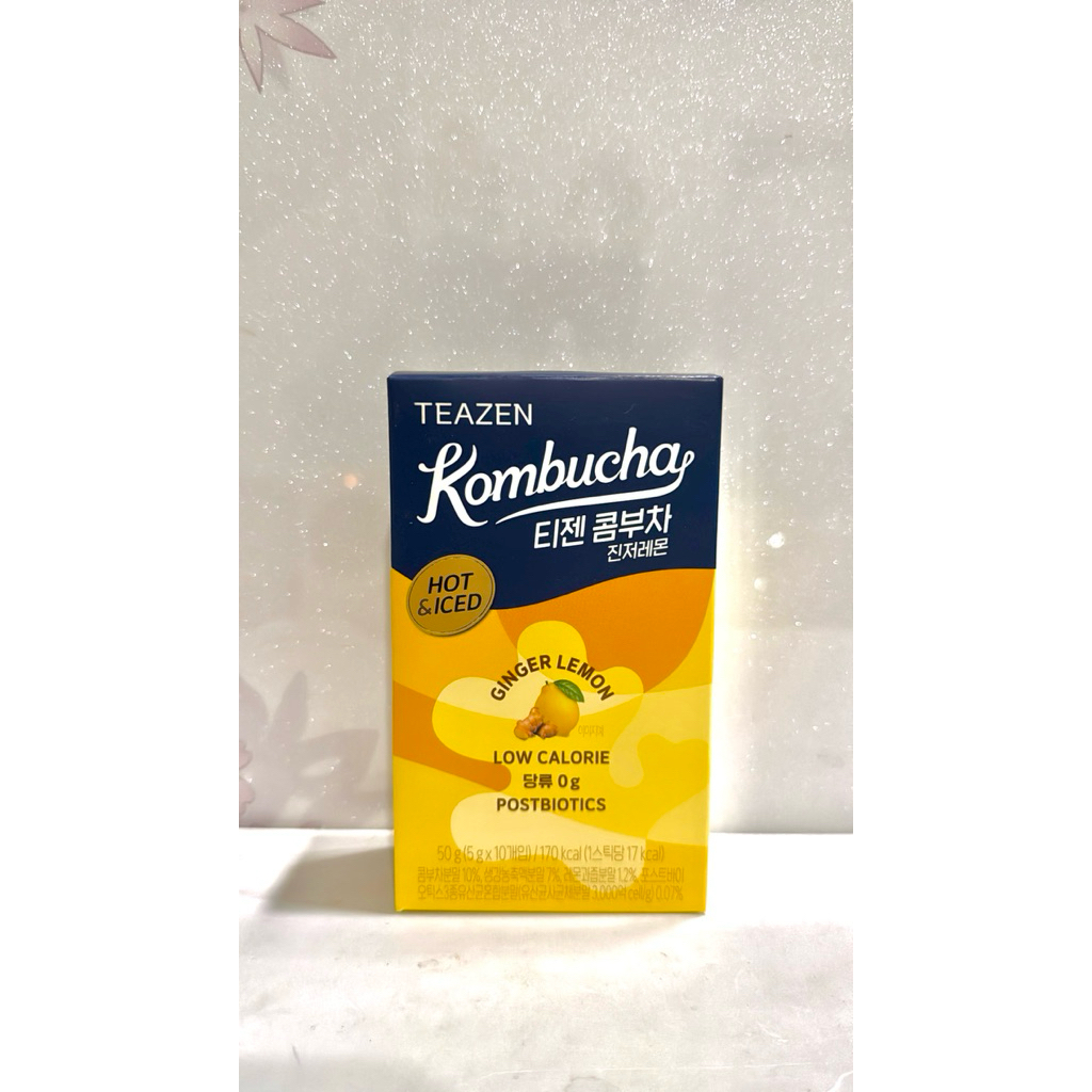 

TEAZEN - KOMBUCHA GINGER LEMON