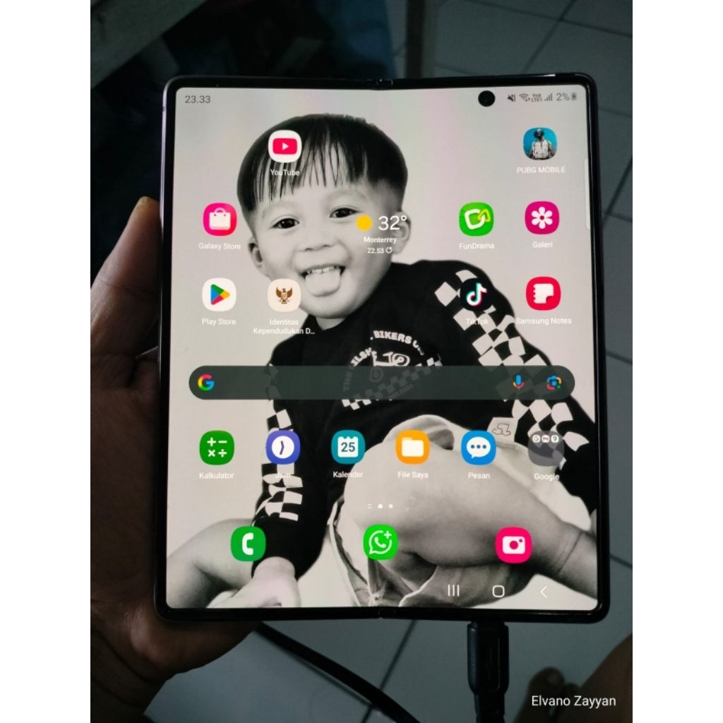 HP SULTAN, SAMSUNG Z FOLD 2, RAM12 GB INTERNAL 256GB