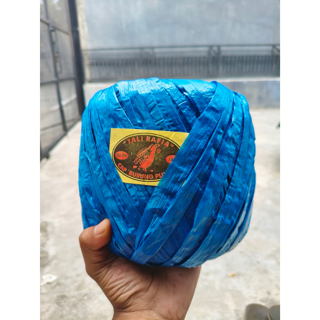 

Tali Rafia Gulung - Warna Bening