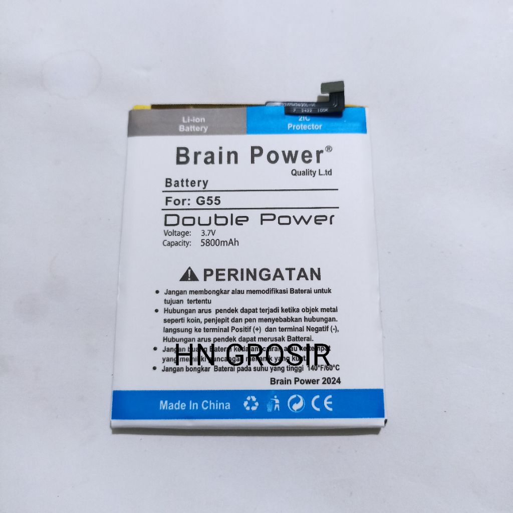 Baterai batre Luna G55 elevate Luna G 55 elevate double power battery hp