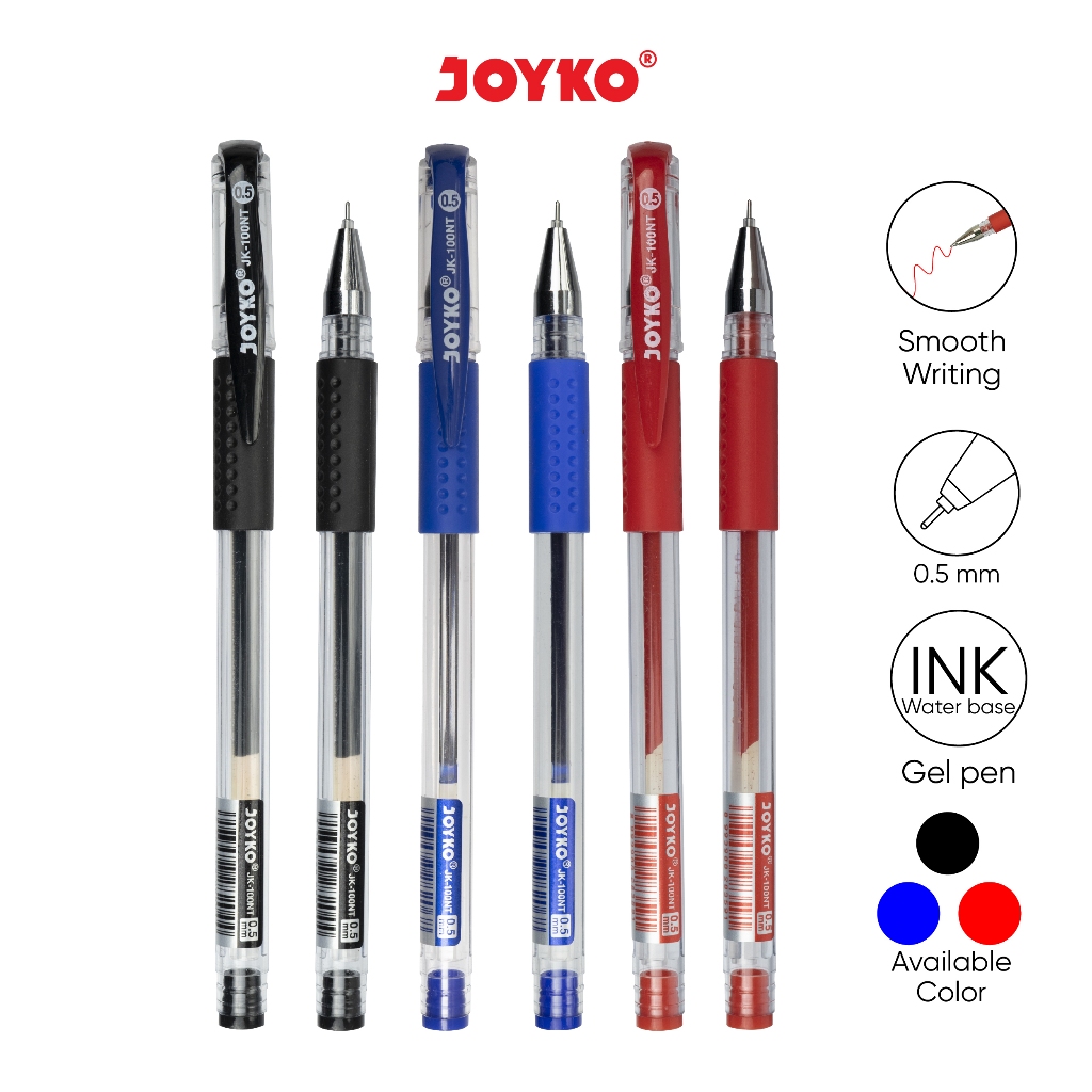 

JOYKO Gel Pen Pulpen Pena JK-100NT 0.5 mm