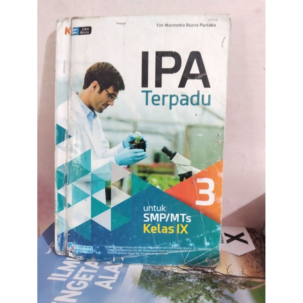 buku ipa terpadu kelas 9/IX/3 smp mts revisi