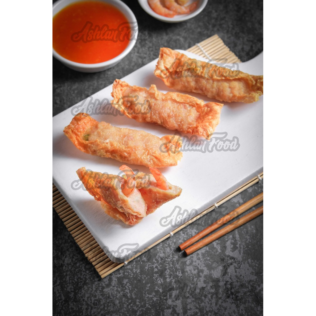 

Lumpia udang kulit tahu /Hekeng/Gohiong udang