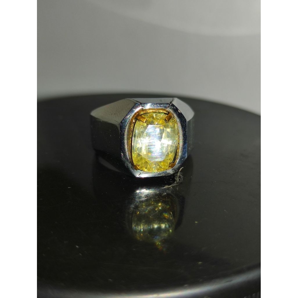 Yellow Simulant diamond Plus Memo IG Lab