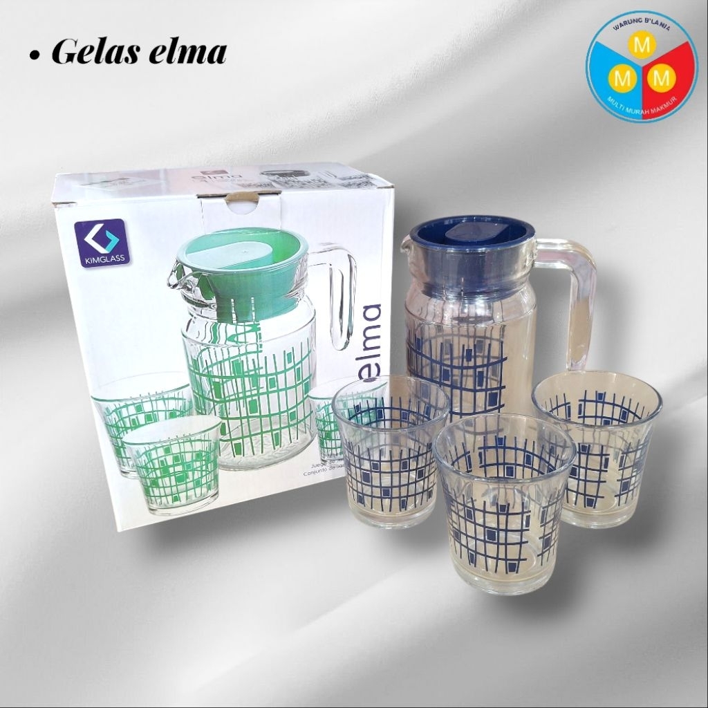 GELAS ELMA/GELAS CANTIK/GELAS RUMAHAN