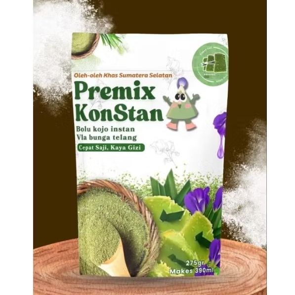 

Konstan Vla Bunga Telang– Premix Bolu Kojo Khas Palembang | 275gr
