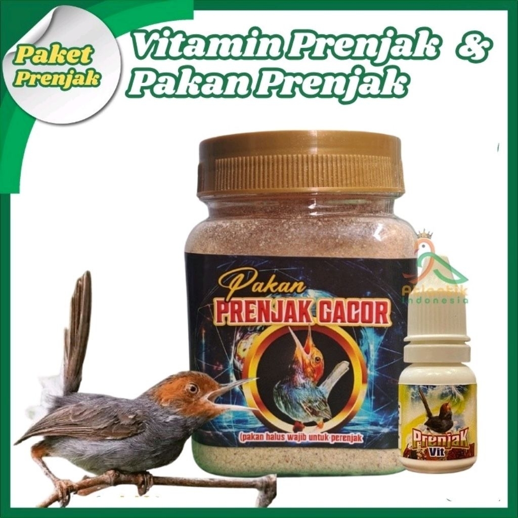 [HARGA PAKET HEMAT] Prenjak Gacor Seketika Vitamin Prenjak + Pakan Prenjak Penggacor perbotoll