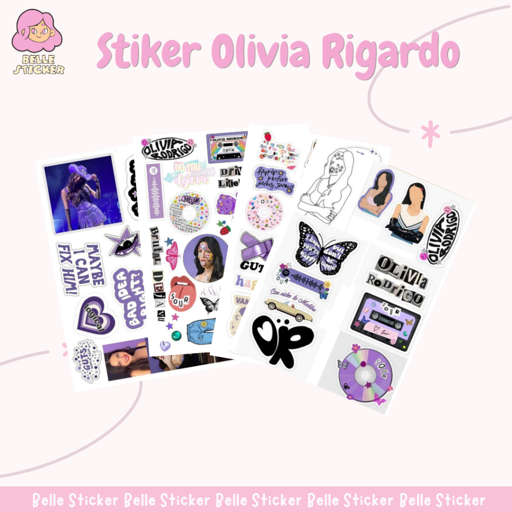 

Sticker Aesthetic Olivia Rodrigo Sticker Laptop Mini Sticker Tumblr Sticker Lucu Sticker Diary COD