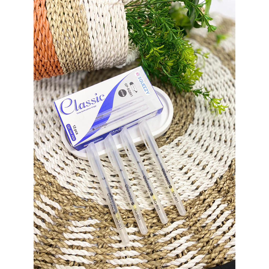 

PULPEN GEL INK PEN CLASSIC SQUEEZY GP-SQ801