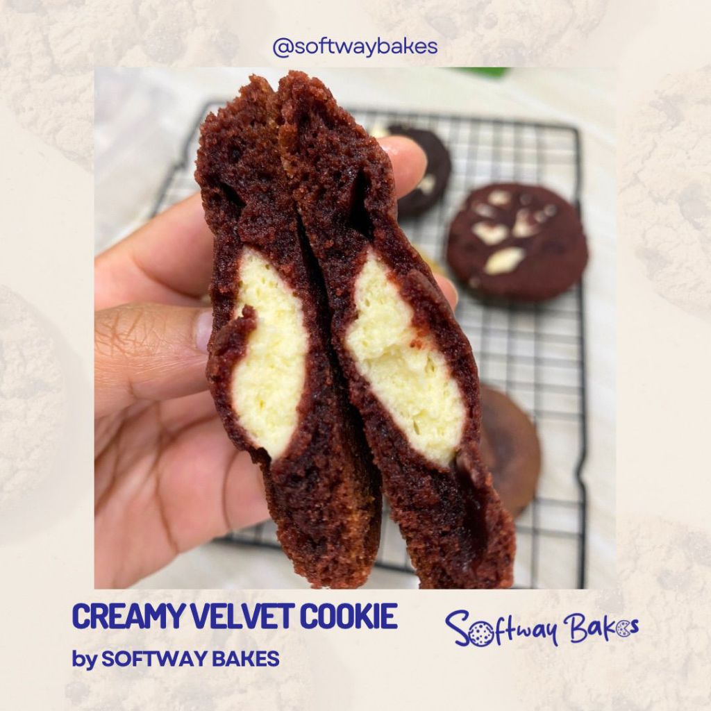 

Creamy Velvet Soft Cookies (100% brown dairy butter)
