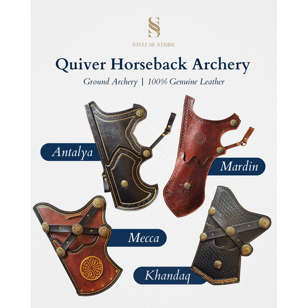 Quiver Archery Leather | Horseback Archery | Panahan