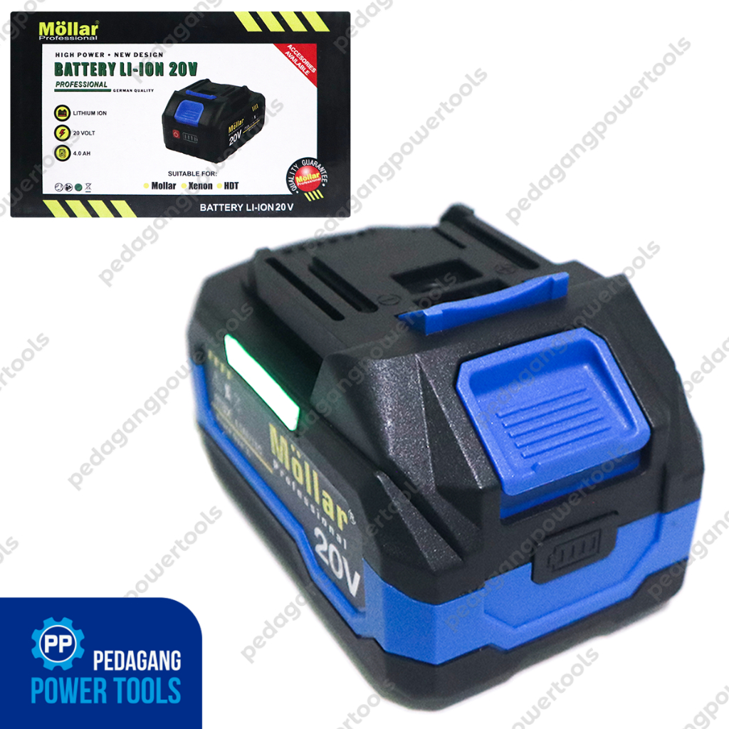 MOLLAR BATERAI 20V 4A CORDLESS ORIGINAL BATERE LITHIUM ION LXT MESIN
