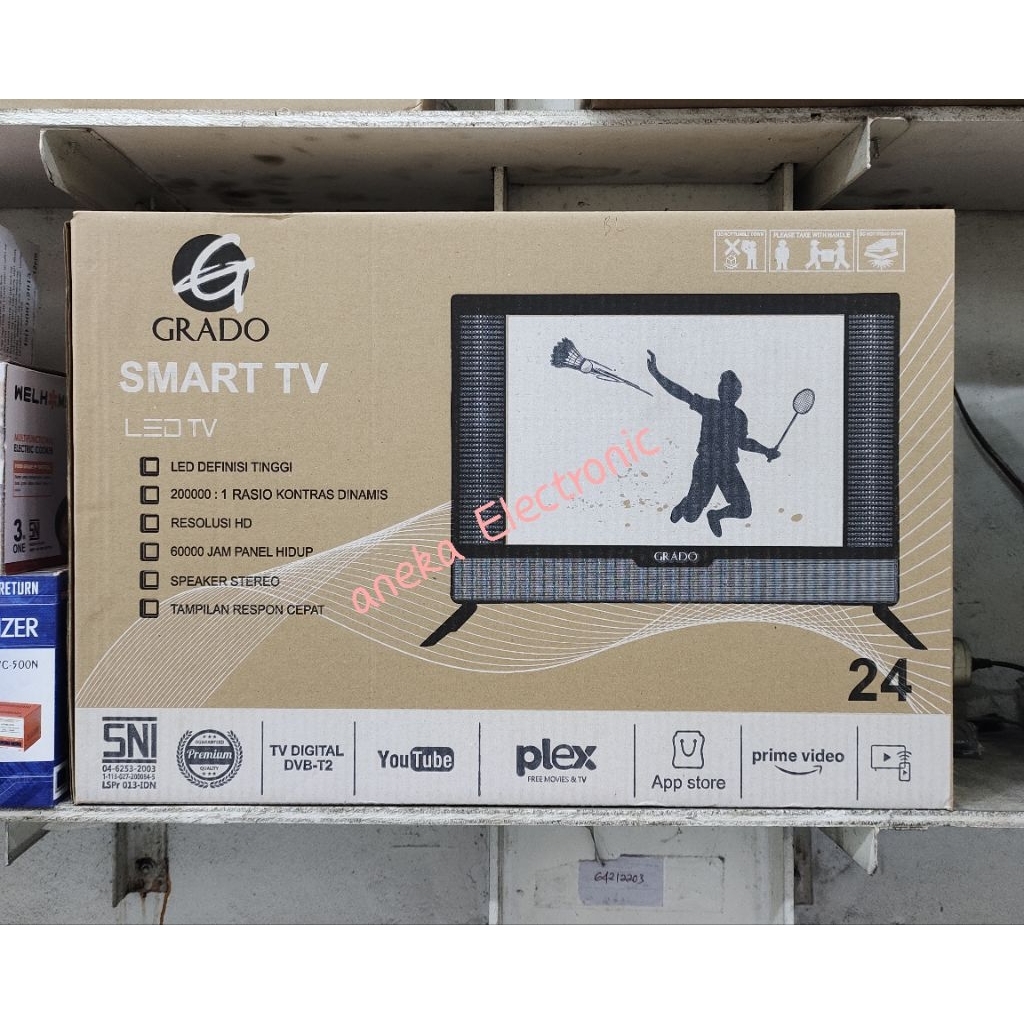 GRADO 24INC TV LED SMART YOUTUBE 24INCH