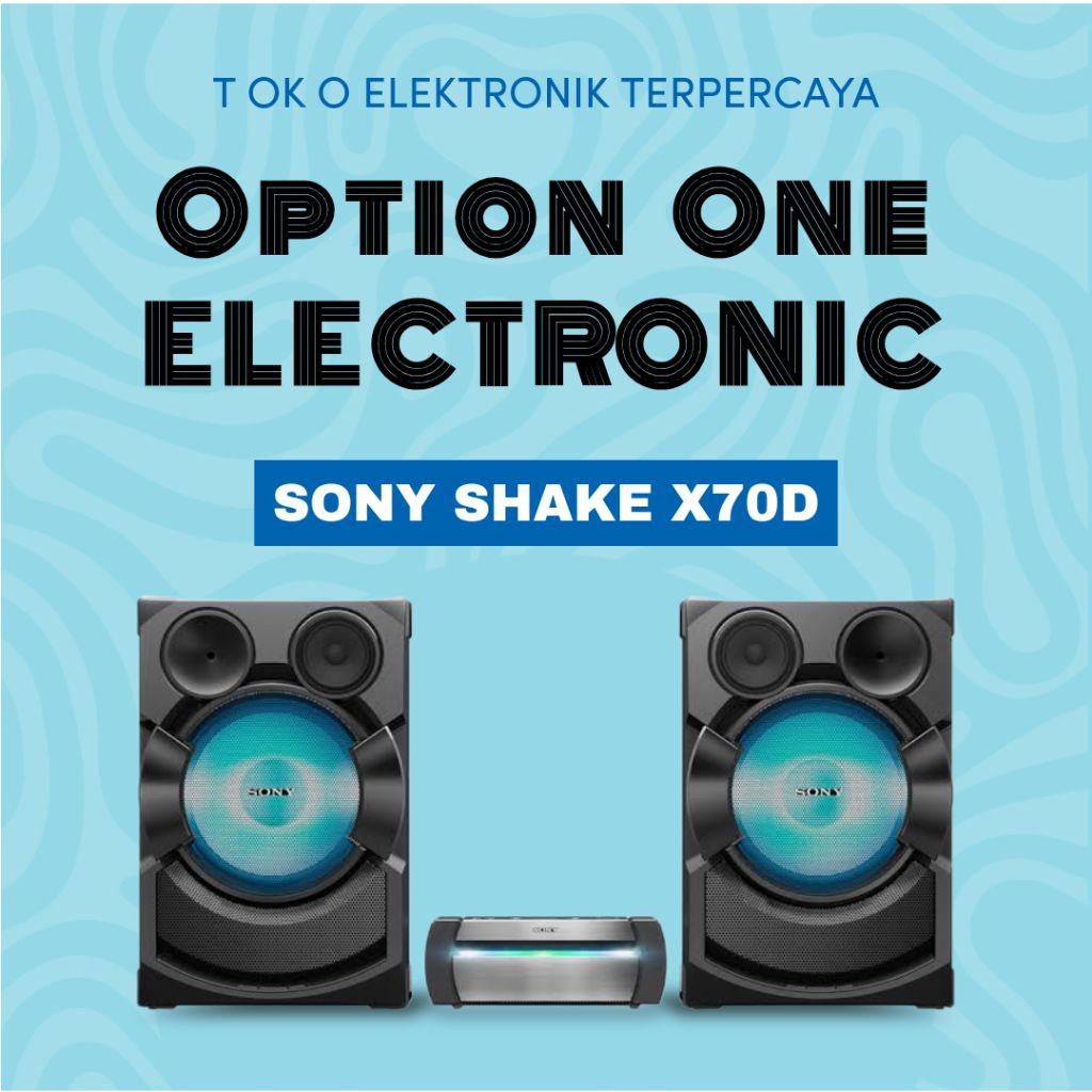 SONY SHAKE X70D / SHAKE-X70D HIFI SPEAKER KARAOKE