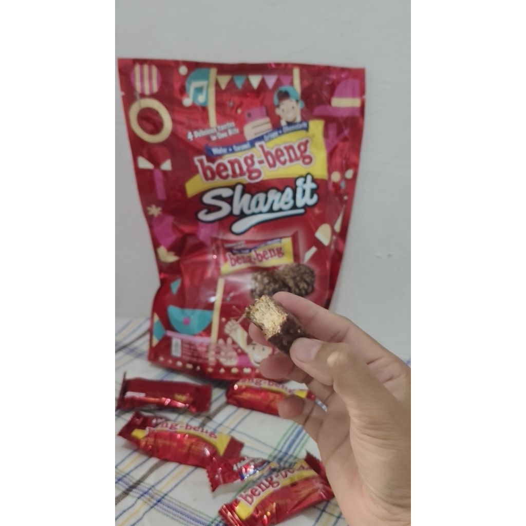 

Beng-Beng share it Mayora isi 25pcs