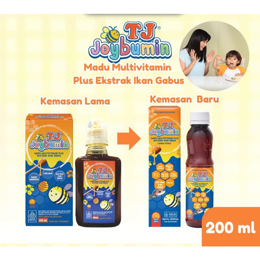 

TJ Joybumin. Madu Multivitamin Plus Ekstrak Ikan Gabus