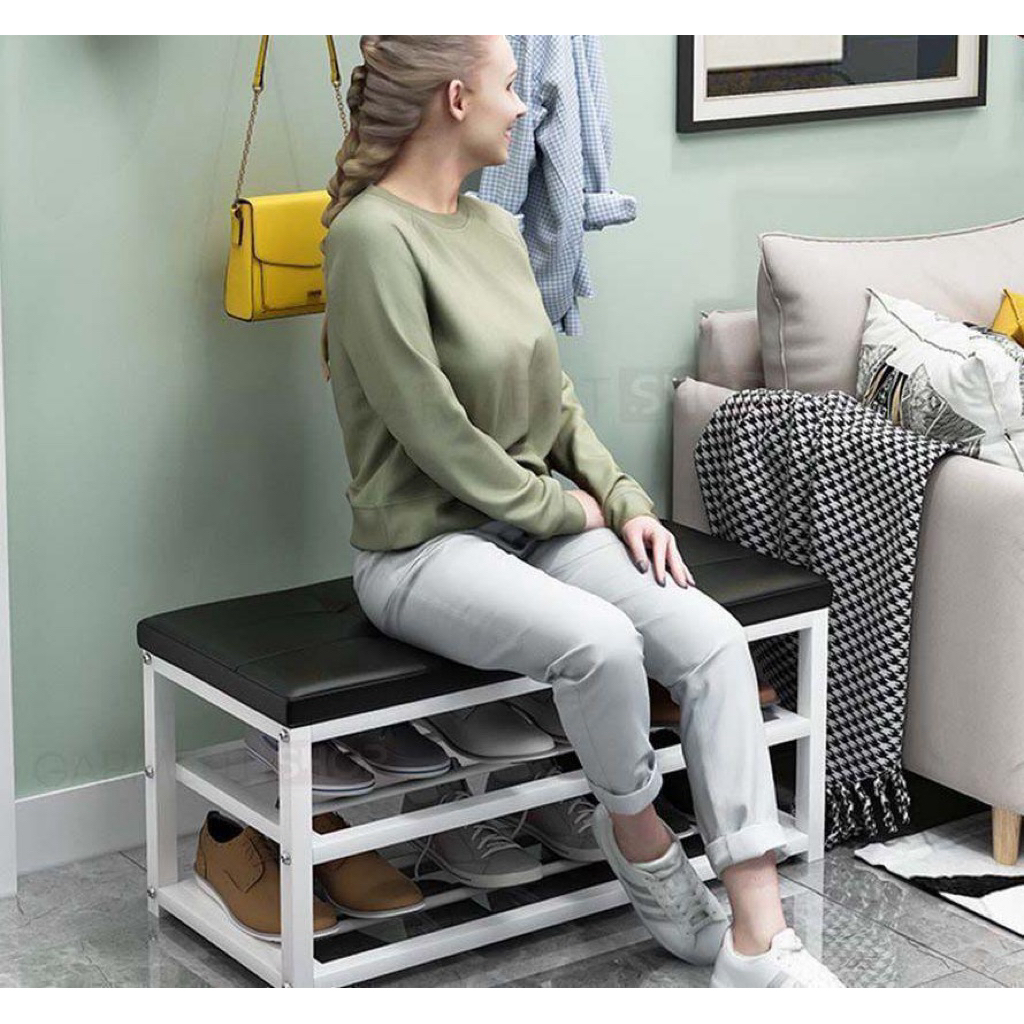 rak sepatu sofa