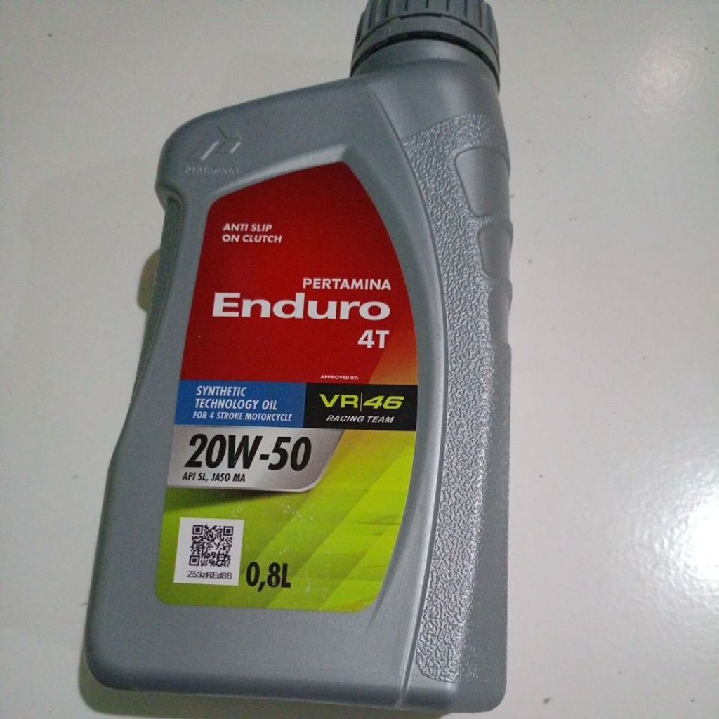 Oli Enduro 20W-50 4T/motor bebek 0,8L