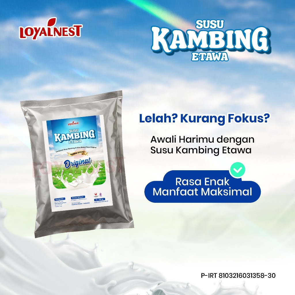 

Susu Kambing Etawa Loyalnest Original 500gr